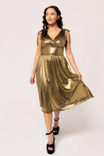 Load image into Gallery viewer, Gigi MIDI Dress Gold