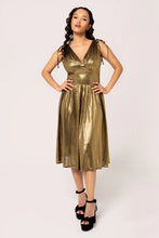 Load image into Gallery viewer, Gigi MIDI Dress Gold