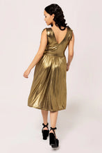 Load image into Gallery viewer, Gigi MIDI Dress Gold