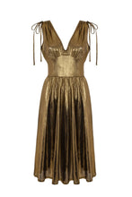 Load image into Gallery viewer, Gigi MIDI Dress Gold