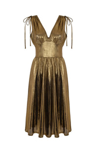 Gigi MIDI Dress Gold