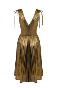 Gigi MIDI Dress Gold