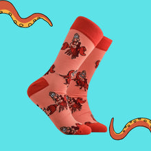 Load image into Gallery viewer, Disney&#39;s The Little Mermaid Socks - Sebastian UK 4-8