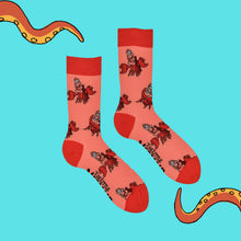 Load image into Gallery viewer, Disney&#39;s The Little Mermaid Socks - Sebastian UK 4-8