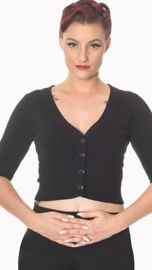 Sweet Dreamer Cardigan Black