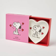 Load image into Gallery viewer, Peanuts Heart Shaped Trinket Dish - Love