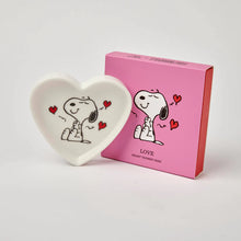 Load image into Gallery viewer, Peanuts Heart Shaped Trinket Dish - Love