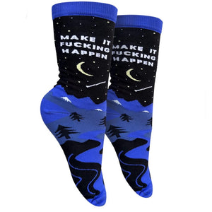 Make It F**king Happen Socks - Small