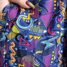 Load image into Gallery viewer, 90&#39;s Arcade Stretch Belted Tea Dress with Pockets