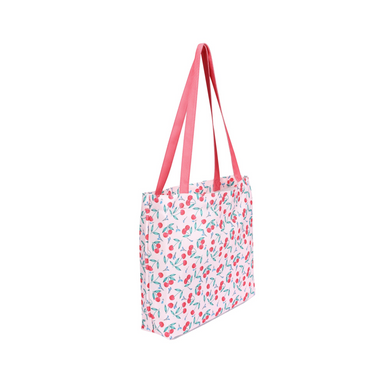 Cherry Print Tote Bag