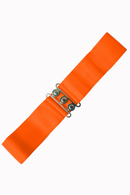 Vintage Stretch Belt Orange