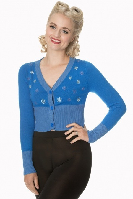 Romance Lives Snowflake Cardigan