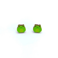 Load image into Gallery viewer, Frog Stud Earrings