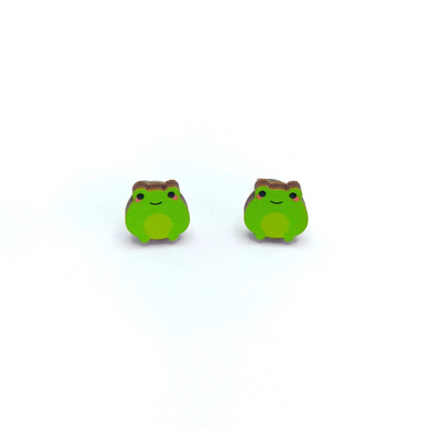 Frog Stud Earrings