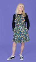 Load image into Gallery viewer, Nimbob Capybara Fairies Stretch Twill Pinafore Dress