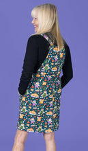 Load image into Gallery viewer, Nimbob Capybara Fairies Stretch Twill Pinafore Dress