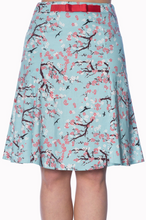 Load image into Gallery viewer, Oriental Blossom Pencil Skirt