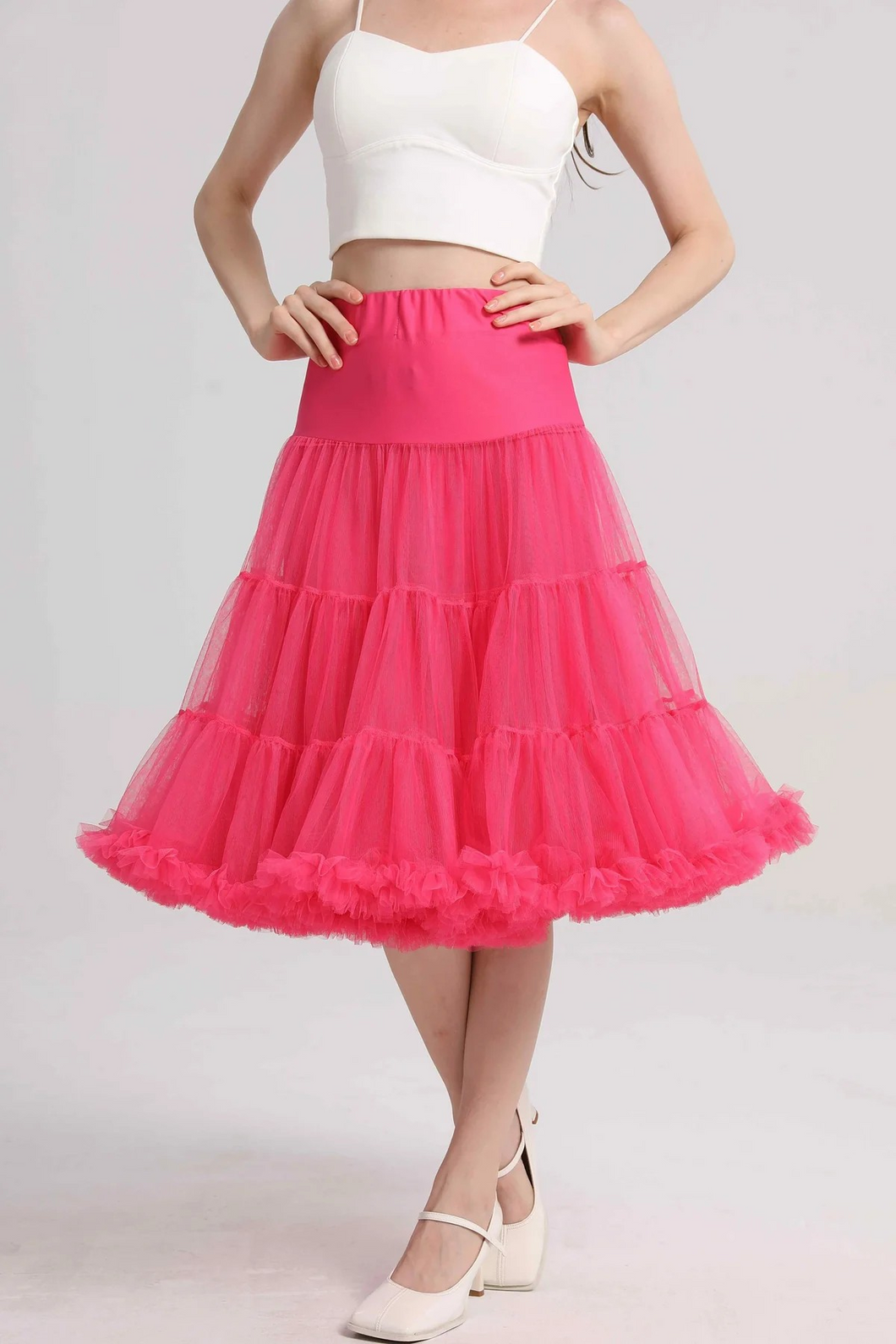 Hot Pink Fluffy Petticoat by Dolly and Dotty