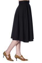 Load image into Gallery viewer, Di Di Swing Skirt Black