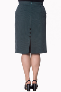 Haze Pencil Skirt Green