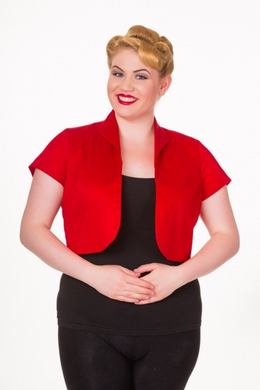 Higher Love Bolero Red