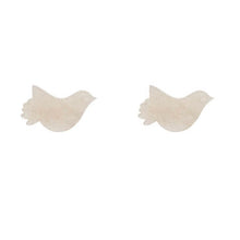Load image into Gallery viewer, Erstwilder Bird Ripple Glitter Resin Stud Earrings