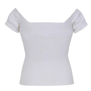 Sasha Plain T- Shirt White