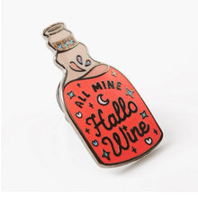 Load image into Gallery viewer, Punky Pins All Mine Hallo-Wine Halloween Enamel Pin