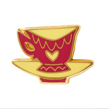 Load image into Gallery viewer, Erstwilder Mad Hatter’s Tea Party Cup Enamel Pin