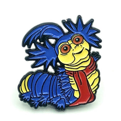 Labyrinth Ello Worm Enamel Pin