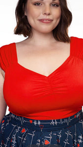 Isabel Top Red