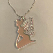 Load image into Gallery viewer, Iridescent Fairy Necklace
