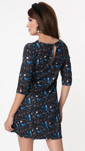 Smak Parlour  Witchy Things Print Cosmic Shift Dress