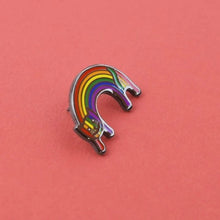 Load image into Gallery viewer, Rainbow Cat Enamel Pin