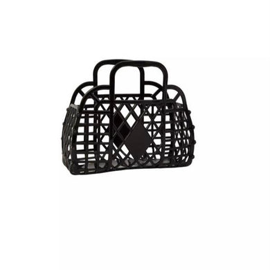 Sun Jellies Retro Basket Mini Black