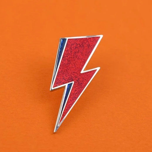 Lightning Bolt Enamel Pin