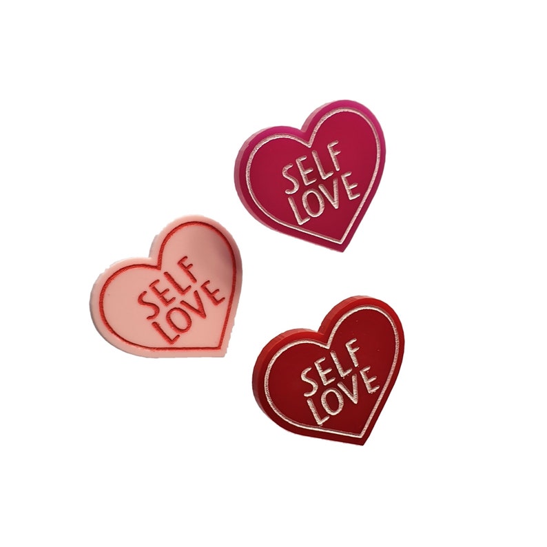 Self Love Heart Pin