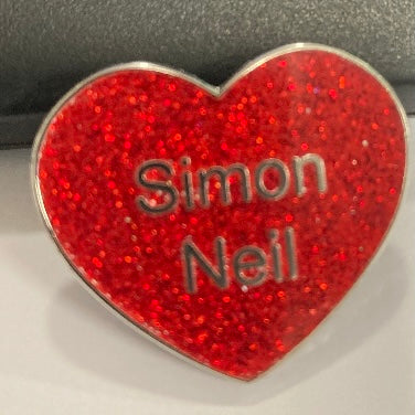 Simon Neil Enamel Pin Biffy Clyro