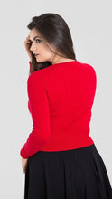 Load image into Gallery viewer, Paloma Cardigan Red