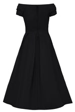 Load image into Gallery viewer, Lily 50s Evening Dress Black
